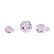 3 Kunzite 6,134 ct
