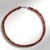 Collana in argento con Quarzo Fragola