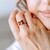Gouden ring met een citrien