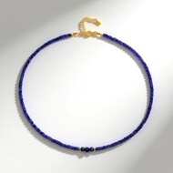 Collana in argento con Tanzanite