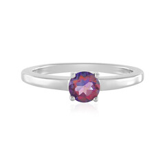 Zilveren ring met een Paarse Mystieke Topaas