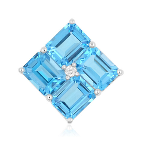 Ciondolo in argento con Topazio Marambaia