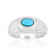 Bague en argent et Turquoise (MONOSONO COLLECTION)