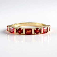 Anello in oro con Rubino Tanzania