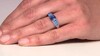 Zilveren ring met een Nepal Kyaniet (SAELOCANA)