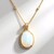 Collana in oro con Opale di Welo AAA (CIRARI)
