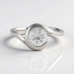 Anello in argento con Zircone