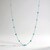 Collana in argento con Apatite Blu (de Melo Essence)