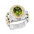 Peridot-Silberring (Dallas Prince Designs)