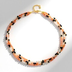 Collana in argento con Spinello Nero