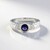 Anello in argento con Iolite