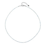 Collana in argento con Acquamarina