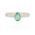 Sambia-Smaragd-Goldring