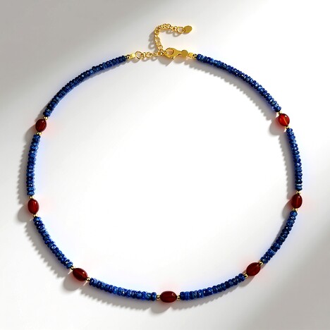 Collana in argento con Cianite