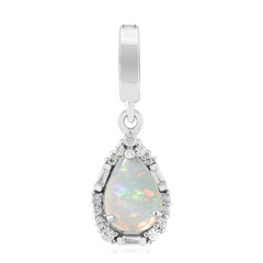 Australischer Opal-Silberanhänger