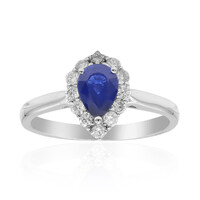 Blauer Ceylon-Saphir-Goldring
