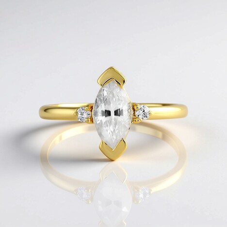 Anello in argento con Zircone