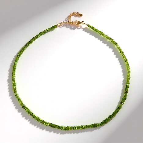 Collana in argento con Peridoto