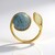 Ciondolo in argento con Fuchsite (dagen)