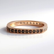 Anillo en oro con Diamante champán I2 (KM by Juwelo)