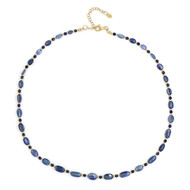 Collar en plata con Cianita de Nepal
