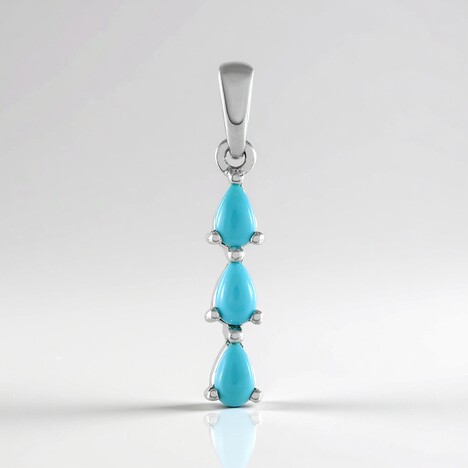 Ciondolo in argento con Turchese Sleeping Beauty