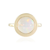 Gouden ring met een AAA Welo-opaal (de Melo)