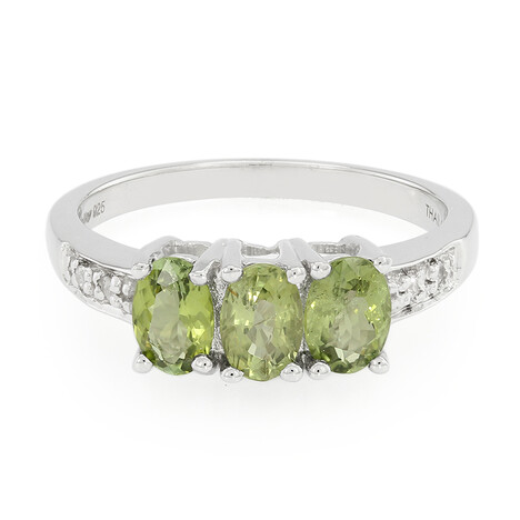 Paraiba-Turmalin-Silberring