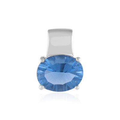 Colgante en plata con Fluorita de color cambiante