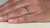 Zilveren ring met een I2 Champagne Diamant (Ornaments by de Melo)