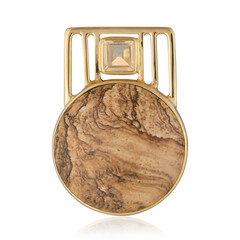Picture Jasper Silver Pendant (MONOSONO COLLECTION)