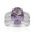 Bolivianischer Amethyst-Silberring