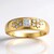 Anello in oro con Diamante SI1 (G) (Annette)