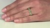 Anillo en plata con Esmeralda de Socoto
