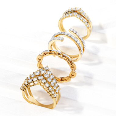 I3 (I) Diamant-Silberring