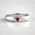 Anello in argento con Rubino Tanzania