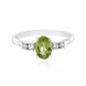 Anello in argento con Peridoto