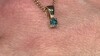 Colgante en oro con Diamante azul I2 (SUHANA)