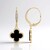 Orecchini in argento con Onice Nero