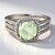 Bague en argent et Préhnite