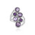 Amethyst-Silberring