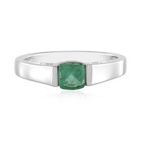 Anello in argento con Apatite Verde