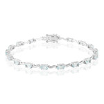 Amblygonit-Silberarmband