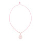 Collier et Quartz rose