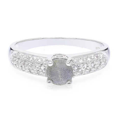 Spektrolith-Silberring