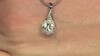 Colgante en plata con Cuarzo blanco
