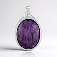 Colgante en plata con Charoita