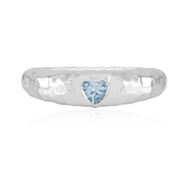 Brasilianischer Aquamarin-Silberring
