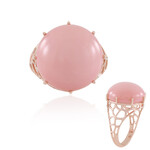 Bague en argent et Opale rose (Ornaments by de Melo)
