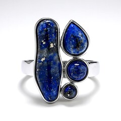 Anello in argento con Lapislazzuli